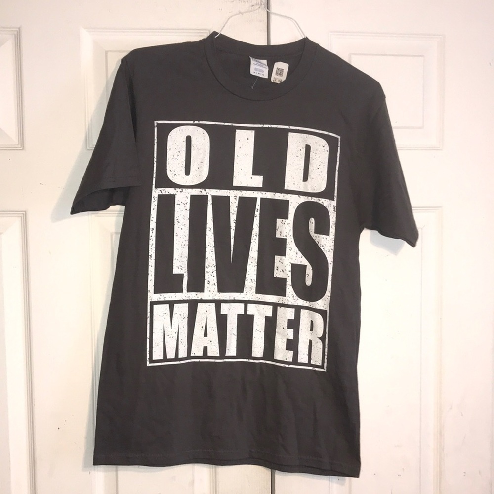 NWT Unisex “Old Lives Matter” Tee